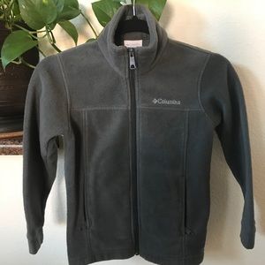 Boys Youth, fleece zipper jacket. Gently used.